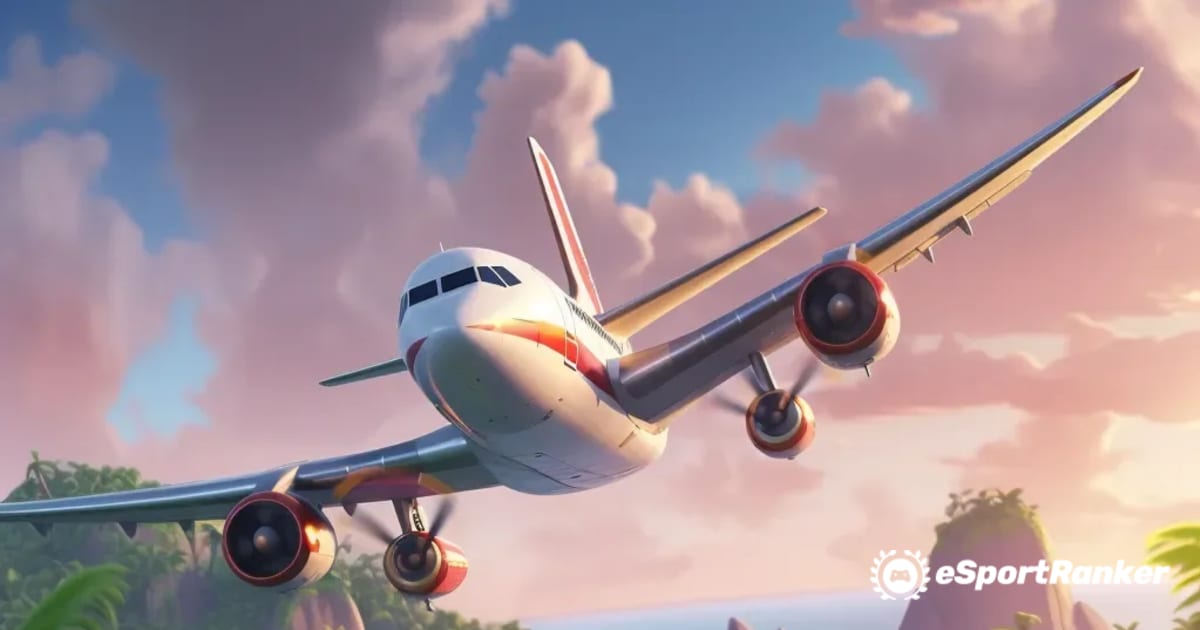 Fortnite Capítulo 4 Temporada 5: O retorno dos aviões Fortnite e jogabilidade nostálgica