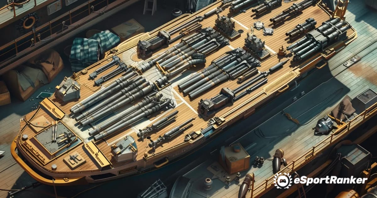 Domine o alto mar: atualizações de navios e projetos de armas em Skull and Bones